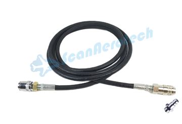 Inline Tire Charging Hoses 3M Large Valve VG12